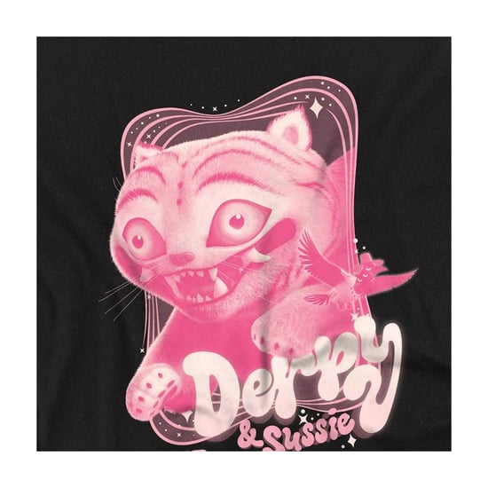 K-Pop Demon Hunters Kinder-sweatshirt met kleurverloop: Derpy & Sussie (Zwart) - Image 3