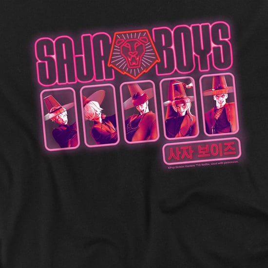 K-Pop Demon Hunters Saja jongenssweatshirt met lichtgevende details voor kinderen (Zwart) - Image 3