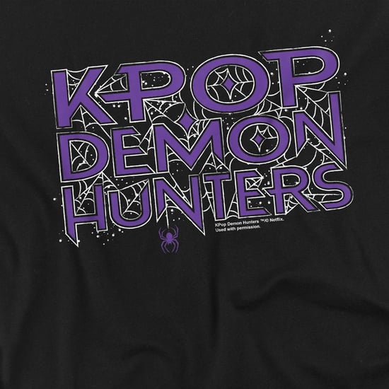 K-Pop Demon Hunters Kindertrui met web-logo voor Halloween (Zwart) - Image 3