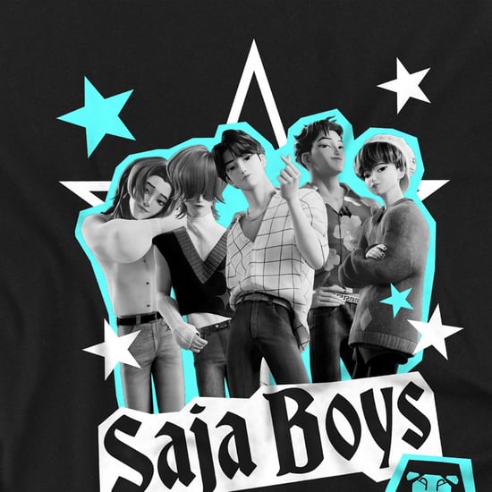 K-Pop Demon Hunters Childrens/Kids Saja Boys Scrapbook Stars Sweatshirt (Black) - Image 3