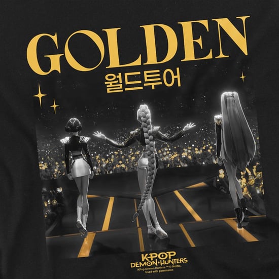 K-Pop Demon Hunters Huntrix Golden Stage-fotosweatshirt voor kinderen (Zwart) - Image 3