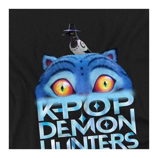 K-Pop Demon Hunters Childrens/Kids Derpy Tiger Sinking Logo Sweatshirt (Black) - Image 3