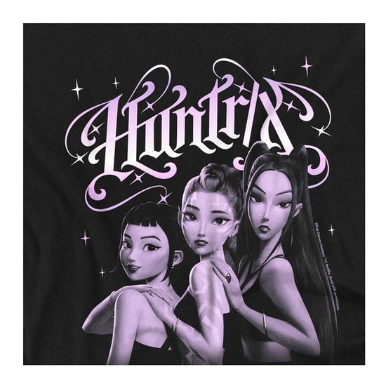 K-Pop Demon Hunters Gotische Huntr/X-sweatshirt voor kinderen (Zwart) - Image 3