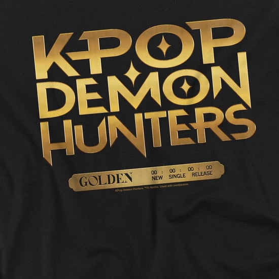 K-Pop Demon Hunters Kinder- en kindersweatshirt Golden Tour Countdown (Zwart) - Image 3