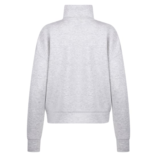 Trespass Dam/Ladies Jean Half Zip Sweatshirt (Grå marl) - Image 3
