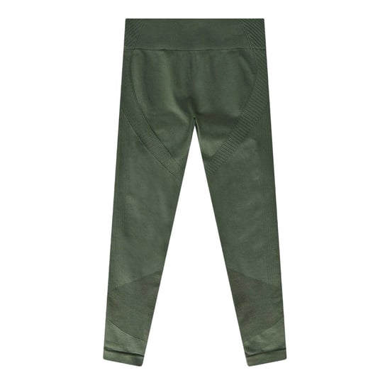 USA Pro Naadloze, strakke leggings voor kinderen (Leger Khaki) - Image 2