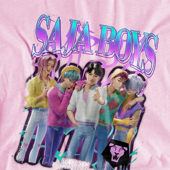 K-Pop Demon Hunters Childrens/Kids Saja Boys Logo T-Shirt (Pink) - Image 3