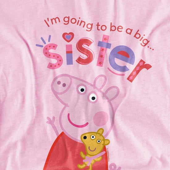 Peppa Pig Kinderen/Kinderen Grote Zus T-Shirt (Lichtroze) - Image 3