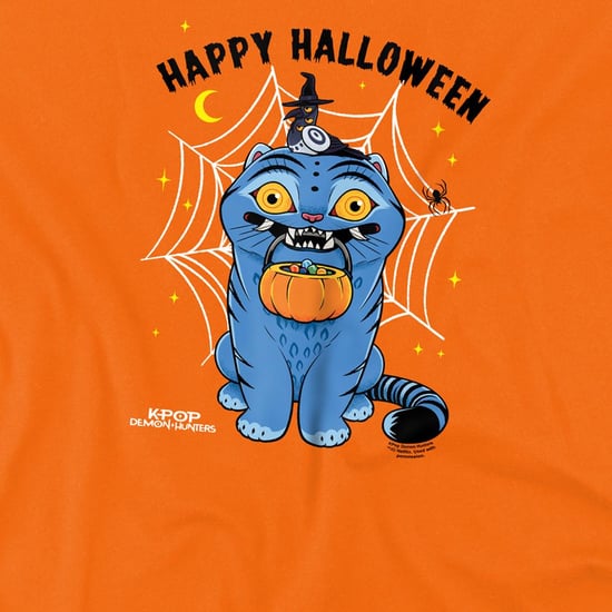 K-Pop Demon Hunters Childrens/Kids Derpy & Sussie Halloween T-Shirt (Orange) - Image 3