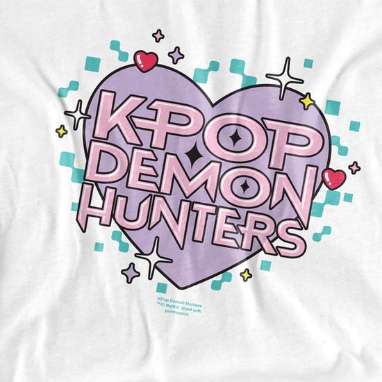 K-Pop Demon Hunters Womens/Ladies Pixel Hearts Fitted T-Shirt (White) - Image 3