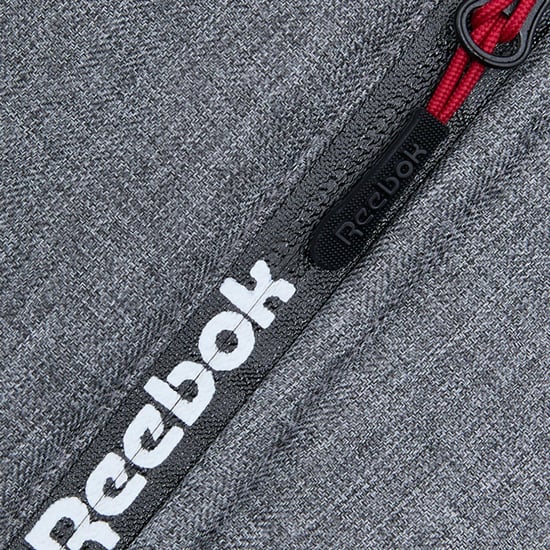 Reebok Mens Mixed Media Jacket (Ice Grey) - Image 4