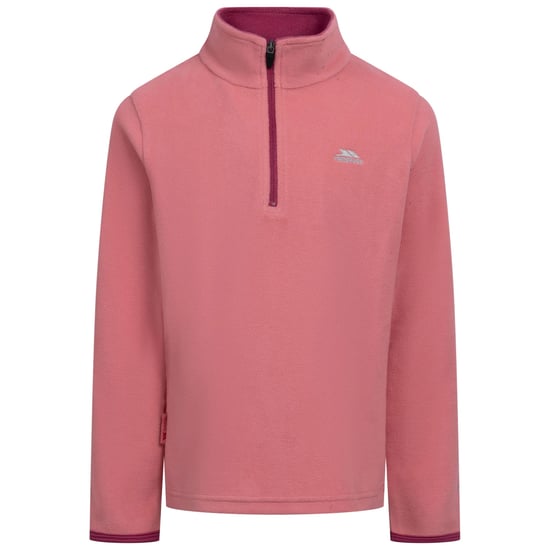 Trespass Childrens/Girls Sybil Micro Fleece (Peach Pink) - Image 2