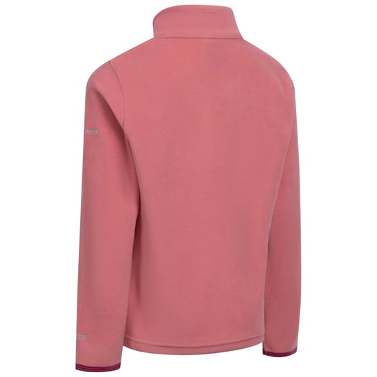 Trespass Childrens/Girls Sybil Micro Fleece (Peach Pink) - Image 3