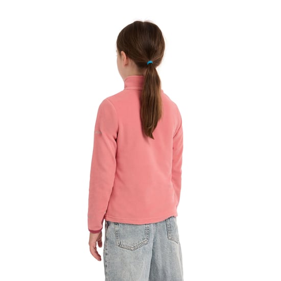 Trespass Childrens/Girls Sybil Micro Fleece (Peach Pink) - Image 4