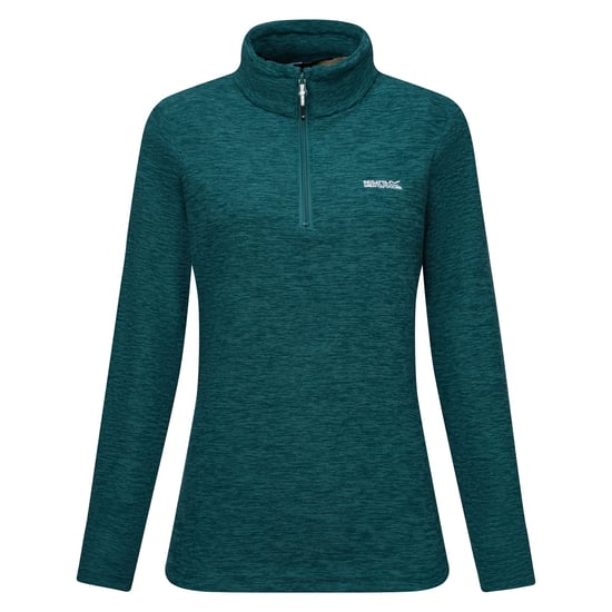 Regatta Womens/Ladies Sweetheart Quarter Zip Fleece Top (Mediterranea) - Image 2