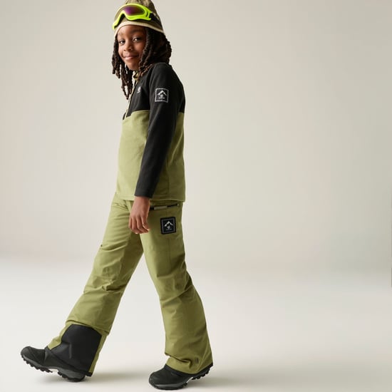 Dare 2B Kinder/Kinder Rapid Fleece Top (Martini-olijfje) - Image 6