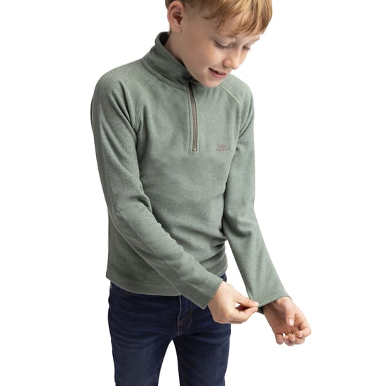 Trespass Kinderen/Kinderen Keynote Fleece (Groen rook/alpine) - Image 1