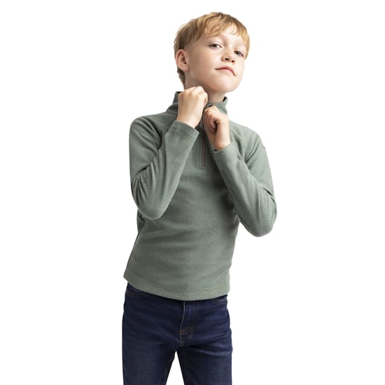 Trespass Kinderen/Kinderen Keynote Fleece (Groen rook/alpine) - Image 4