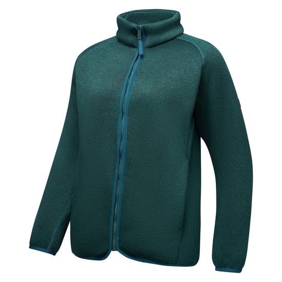 Regatta Dames/Dames Mellrey Full Zip Fleece (Diep dennenhout) - Image 4