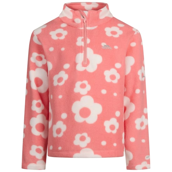 Trespass Childrens/Kids Melsa AT200 Fleece Jacket (Peach Pink) - Image 2
