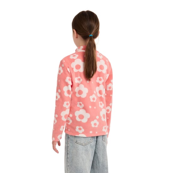 Trespass Childrens/Kids Melsa AT200 Fleece Jacket (Peach Pink) - Image 5
