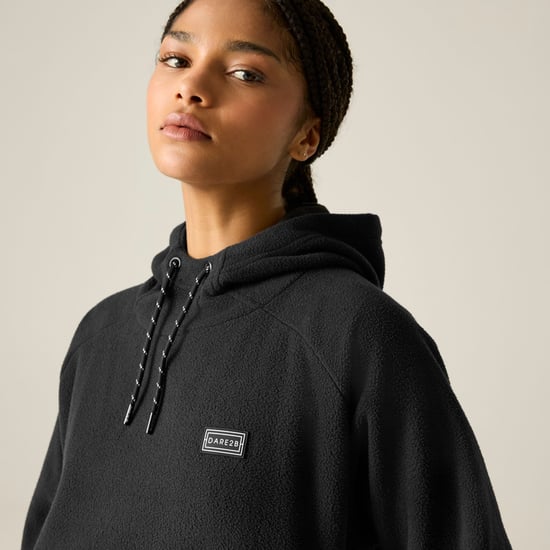 Dare 2B Womens/Ladies Snowburst Hoodie (Black) - Image 6