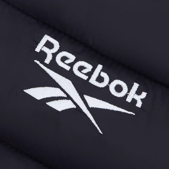Reebok Mens Mixed Media Jacket (Charcoal) - Image 3