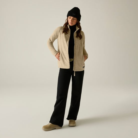 Regatta Dames/Dames Mayse Full Zip Fleecejack (Barleycorn) - Image 6