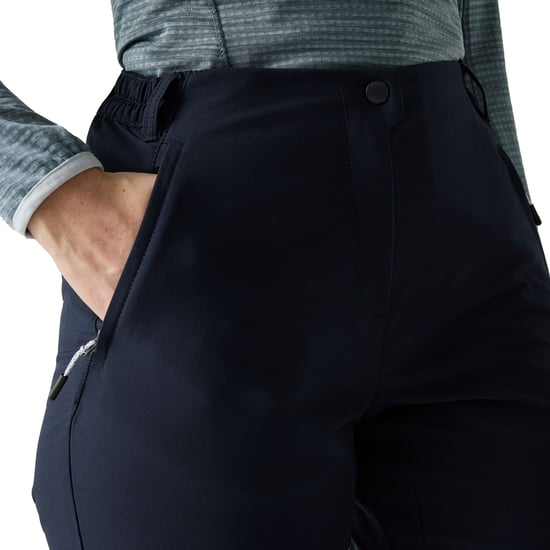 Regatta Womens/Ladies Questra V Hiking Trousers (Navy) - Image 6