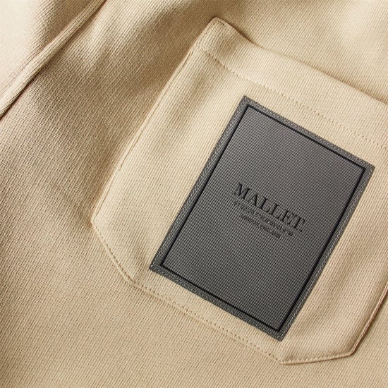 Mallet Heren Fleece Shorts (Zand) - Image 3