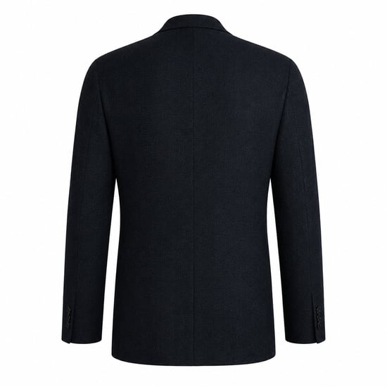 Boss Herenblazer van C Jaye met visgraatmotief, reguliere pasvorm, voor formele gelegenheden (Donkerblauw) - Image 2