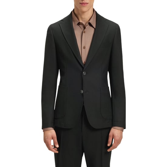 Boss Mens Lapel Collar Regular Blazer (Black) - Image 5