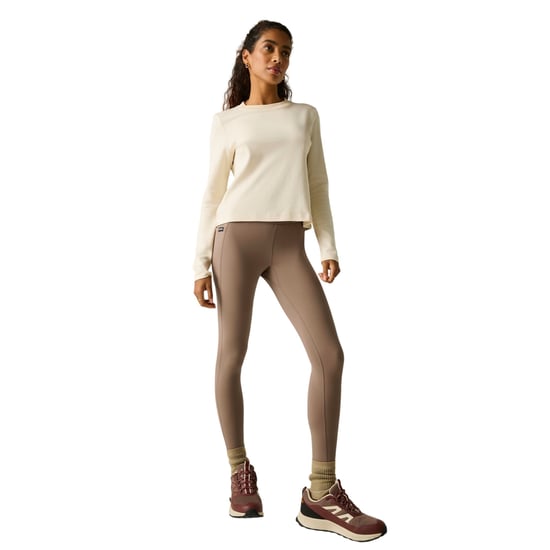 Regatta Comfortabele outdoor-leggings voor dames (Mokka) - Image 1