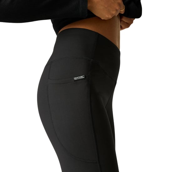 Regatta Comfortabele outdoor-leggings voor dames (Zwart) - Image 4