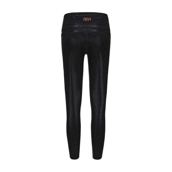 Biba Dameslegging met hoog kruis en Move-patroon (Zwart) - Image 2