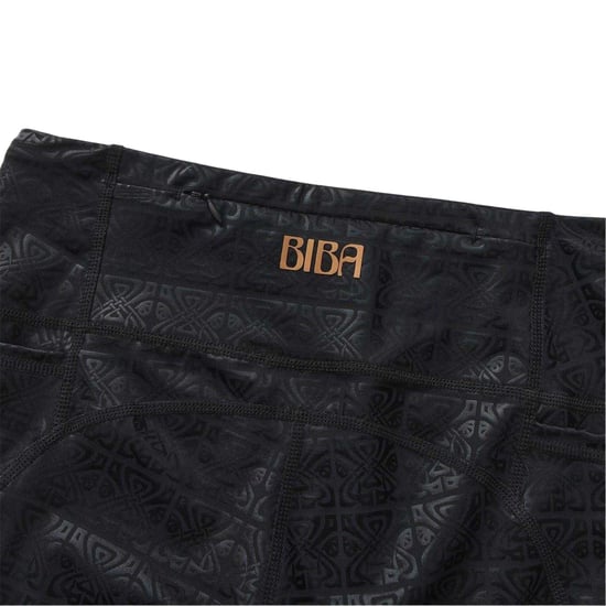 Biba Dameslegging met hoog kruis en Move-patroon (Zwart) - Image 5