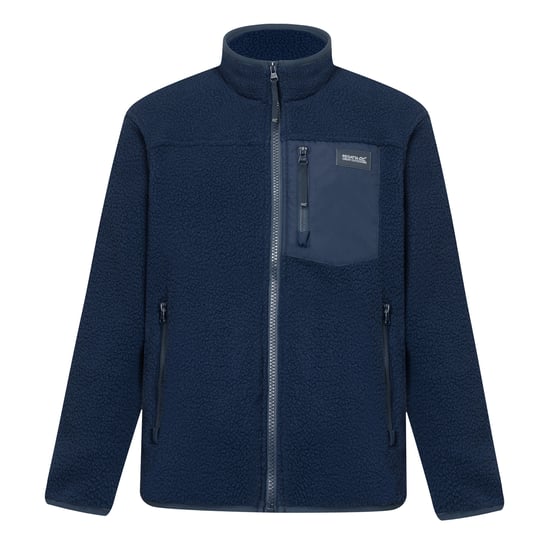 Regatta Kinder/Kids Frankie Full Zip Fleecejack (Marine) - Image 1
