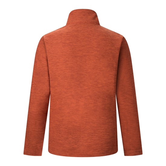 Regatta Heren Thompson Marl Half Zip Fleecejack (Verbrande Henna) - Image 2