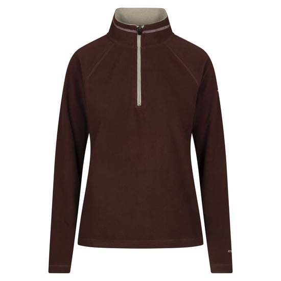 Trespass Womens/Ladies Skylar Fleece Top (Mocha) - Image 1