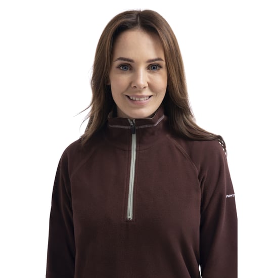 Trespass Womens/Ladies Skylar Fleece Top (Mocha) - Image 3
