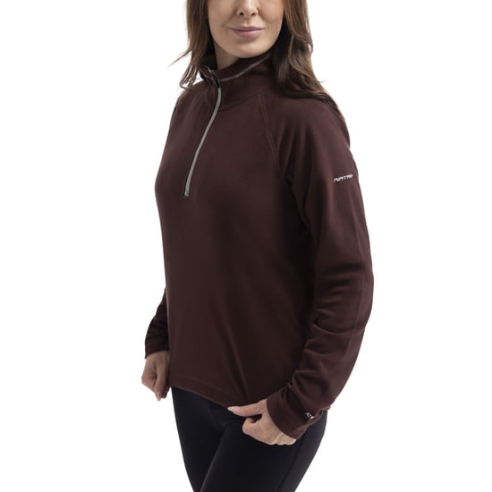 Trespass Womens/Ladies Skylar Fleece Top (Mocha) - Image 4