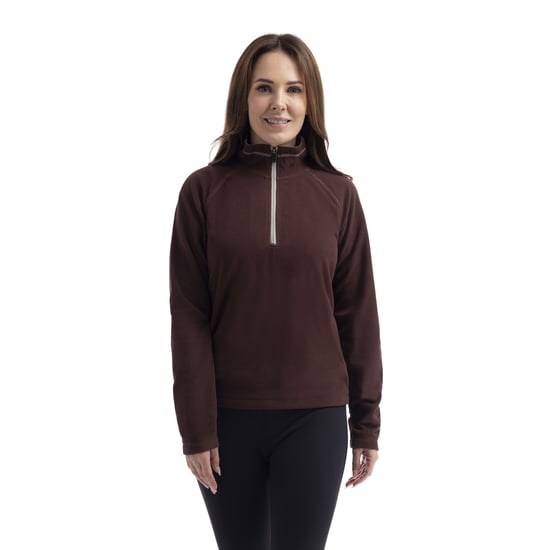 Trespass Womens/Ladies Skylar Fleece Top (Mocha) - Image 5