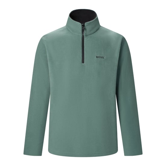 Regatta - Geweldig voor Buiten Heren Thompson Half Zip Fleece Sweater (Donker bosgroen) - Image 2