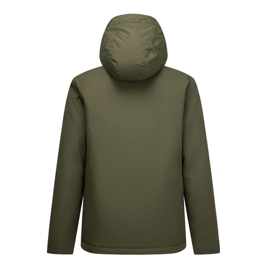 Regatta Mens Allston Waterproof Jacket (Dark Khaki/Wood Brown) - Image 2