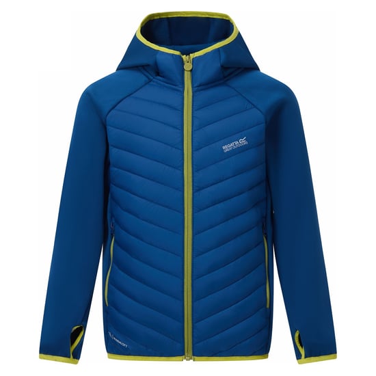 Regatta Andreson Hybride Gewatteerd Jasje voor Kinderen/Kinderen (Aviator Blauw) - Image 2