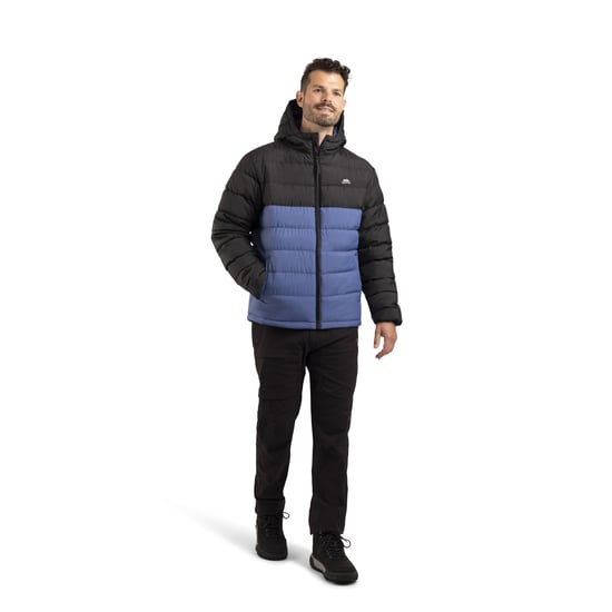Trespass Mens Oskar Padded Jacket (Indigo Tone) - Image 4