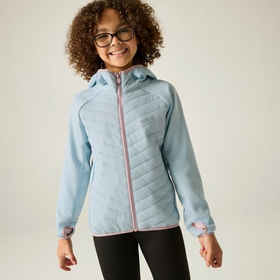 Regatta Andreson Hybride Gewatteerd Jasje voor Kinderen/Kinderen (Gewassen Denim) - Image 6
