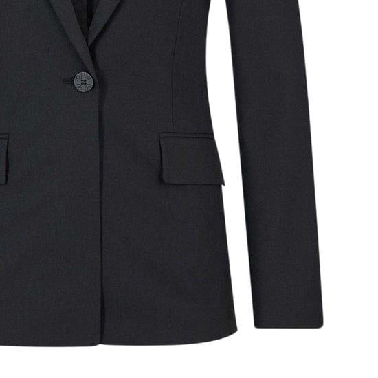 Hugo Womens/Ladies Lapel Collar Regular Suit Jacket (Black) - Image 4