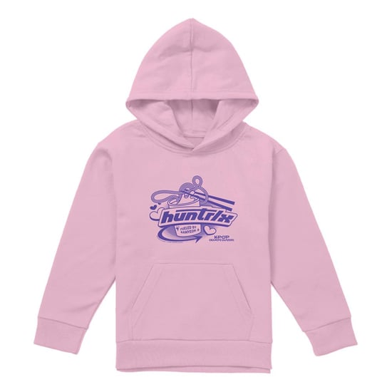 K-Pop Demon Hunters hoodie voor kinderen Huntrix Fueled By Ramyeon (lichtroze) - Image 1