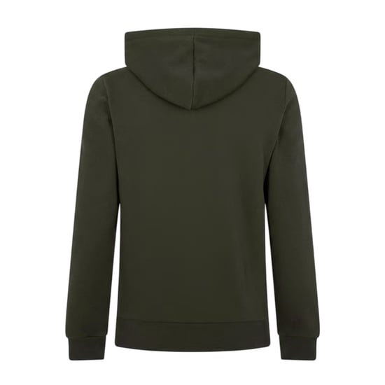 Lacoste Mens Basic Logo Cotton Blend Full Zip Hoodie (Khaki Green) - Image 3
